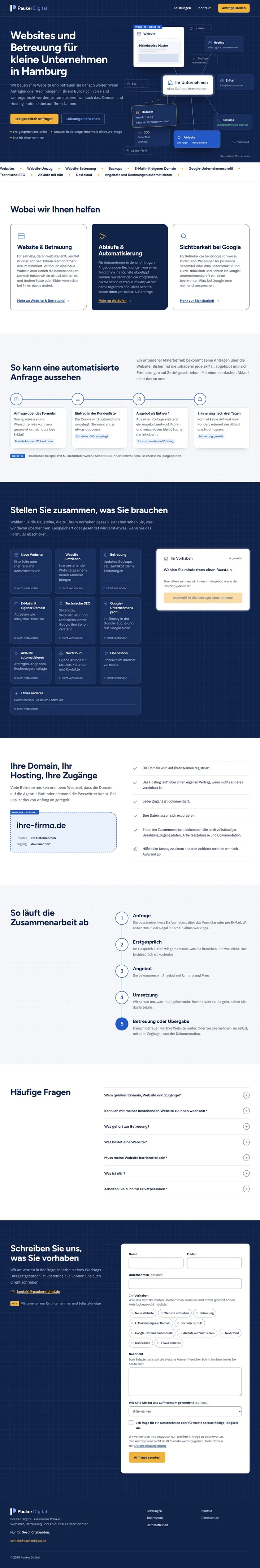 Startseite von paukerdigital.de